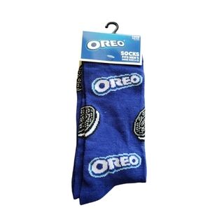 Oreo Novelty Crew Socks MENS Size 6-12 Odd Sox Food Gift One-Pair